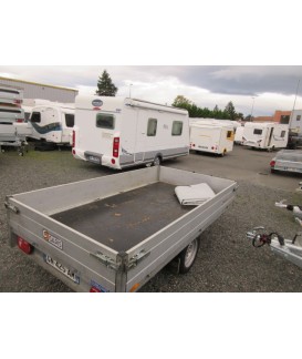 REMORQUE PLATEAU SARIS OCCASION 276.150.1500kg Loisirs Caravaning