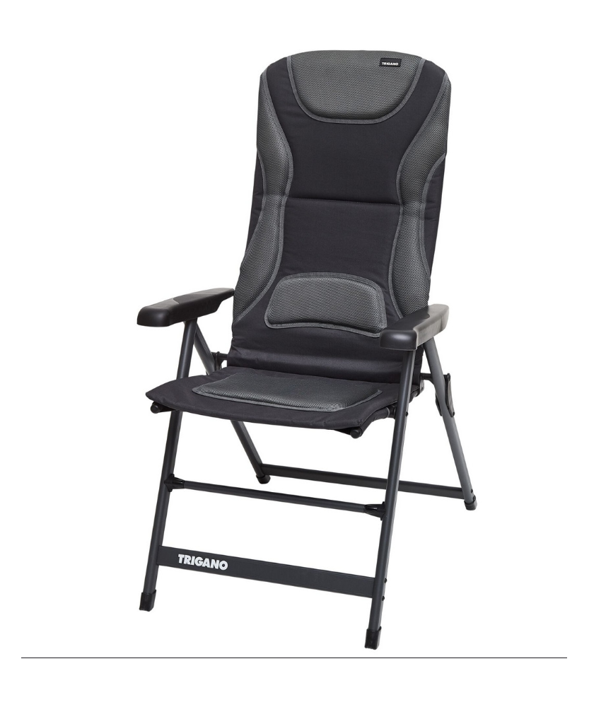 FAUTEUIL MATELASSE GRAPHITE Loisirs Caravaning