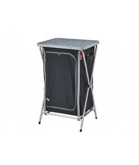 MEUBLE RANGEMENT PLIANT GRIS/NOIR TRIGANO Loisirs Caravaning